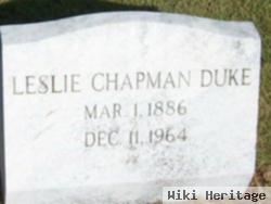 Leslie Chapman O'gwynn Duke