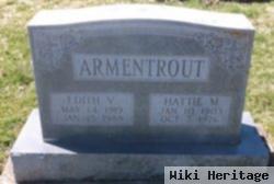 Edith V Armentrout