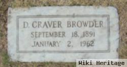 David Craver Browder