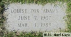 Louise Fox Adams