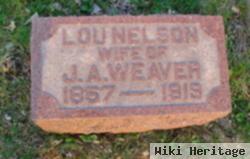 Louisa "lou" Nelson Weaver