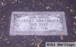 Hattie Ada Culmer Van Dyke