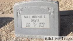 Minnie L Davis