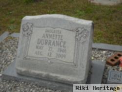 Annette Durrance