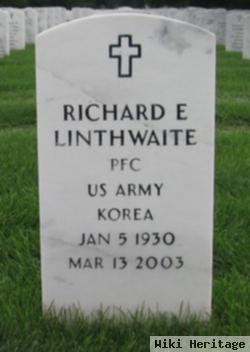 Richard E Linthwaite