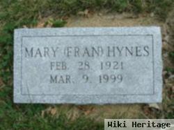 Mary Frances "fran" Hynes
