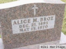 Alice M. Broz