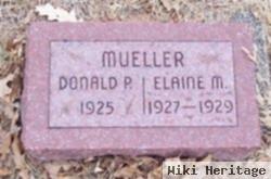 Donald P Mueller