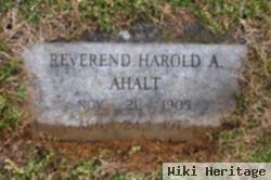 Rev Harold Alanzo Ahalt