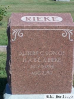 Albert C Rieke