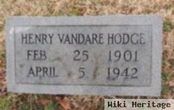 Henry Vandare Hodge