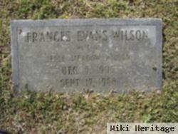 Frances Brownley Evans Wilson