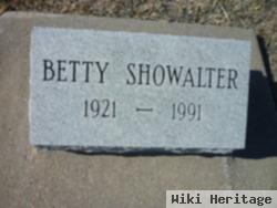 Eva "betty" Showalter