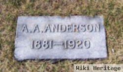 A. A. Anderson