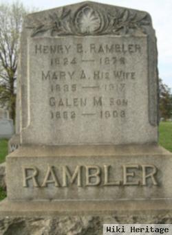 Mary Ann Wallower Rambler