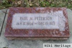 Paul M. Peterson