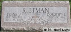 Dorothy E. Huppenthal Rietman