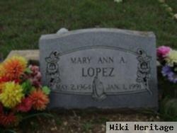 Mary Ann A. Lopez