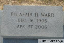 Ellafair H Ward