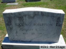 Alice May Robertson