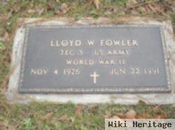 Lloyd Wayne Fowler