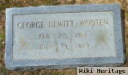 George Dewitt Wooten