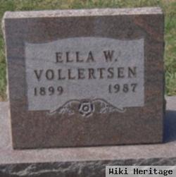 Ella W Vollersten