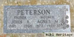 Agnes M. Peterson