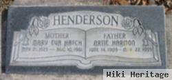 Mary Eva Hatch Henderson