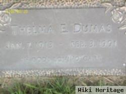 Thelma E Dumas