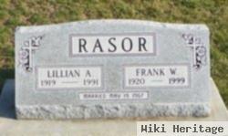 Lillian A. Parks Rasor