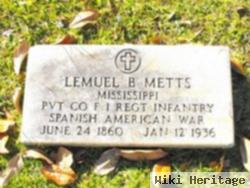 Pvt Lemuel B Metts