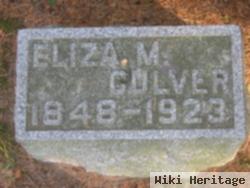 Eliza M Clute Culver