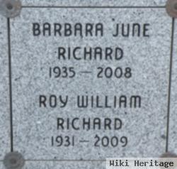 Barbara June "bj" Slaughter Richard