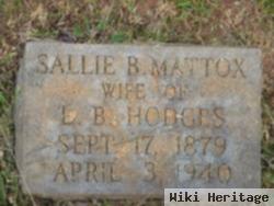 Sallie Bet Mattox Hodges