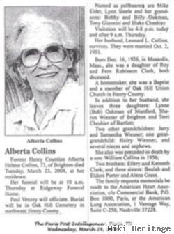 Alberta Clark Collins