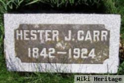 Hester J. Stever Carr