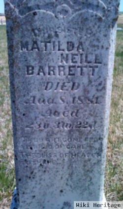 Matilda Neill Barrett