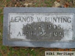 Leanor Mae Wilson Bunting