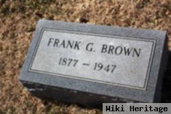 Franklin G "frank" Brown