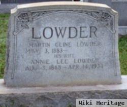 Annie Lee Lowder Lowder