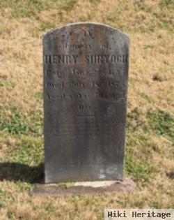 Henry Shryock