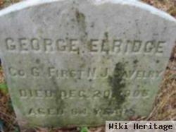 Pvt George R Eldridge