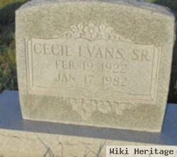 Cecil Evans, Sr