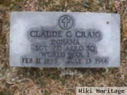 Claude C Craig