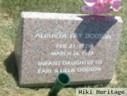 Alburta Fay Dodson