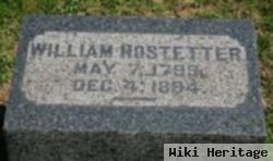 William Hostetter