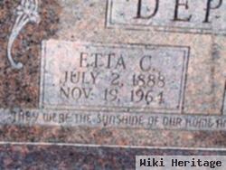 Etta Cordellia "etty" Taylor Depew