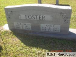 L A 'loy' Foster, Sr