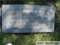 Mary Elizabeth F. Watson Bushnell